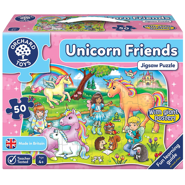 Orchard Toys - Unicorn Friends Jigsaw Puzzle (50 pcs)