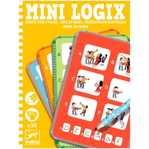 Djeco Mini Logix - Back in Order (DJ05354)