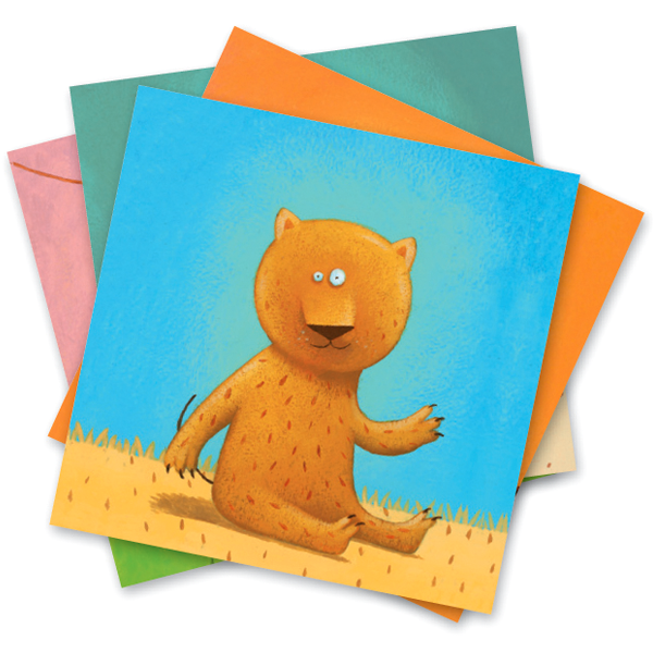Djeco Create with Stickers - Animals (DJ08932) - Image 2