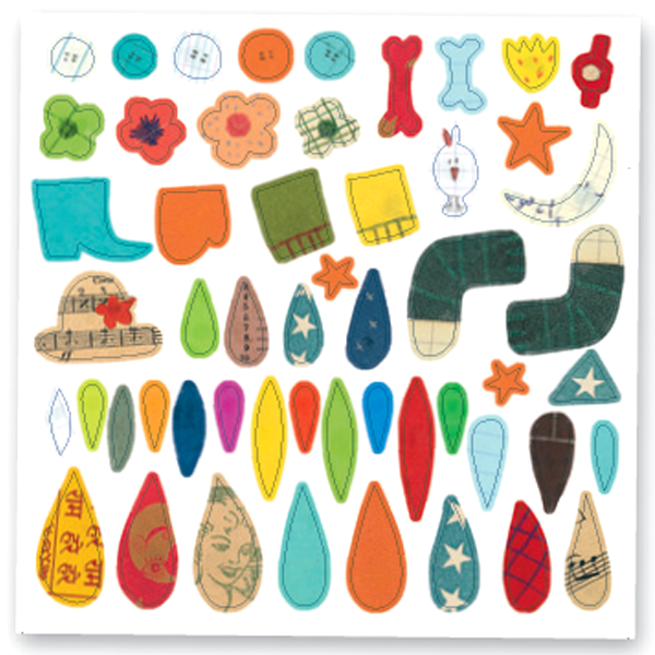Djeco Create with Stickers - Animals (DJ08932) - Image 3