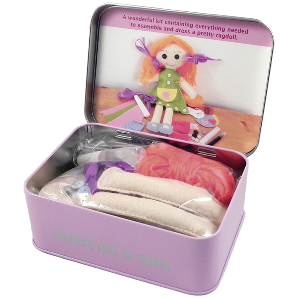 Gifts in a Tin - Make Your Own Ragdoll - Image 3