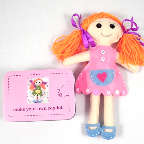 Gifts in a Tin - Make Your Own Ragdoll - Image 2
