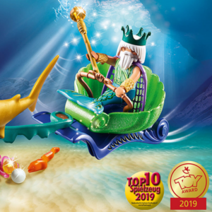 Playmobil Magic - King of the Sea with Shark Carriage (70097)