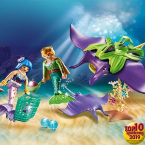 Playmobil Magic - Pearl Collectors with Manta Ray (70099)