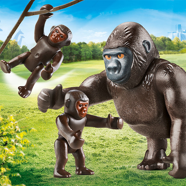 Playmobil Family Fun - Gorilla with Babies (70360)