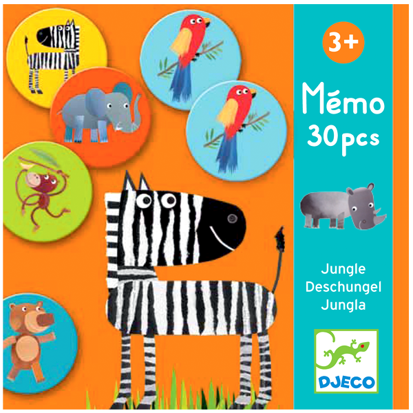 Djeco Games - Memo Jungle (DJ08159)