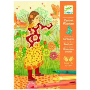 Djeco (arts and crafts - felt brush colouring) - Spellbound (DJ08650)