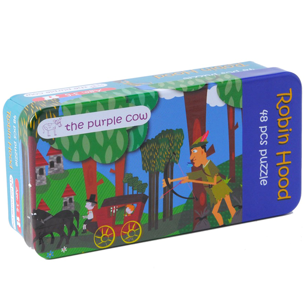 the purple cow - Fairytale Jigsaw Puzzles - Image 2