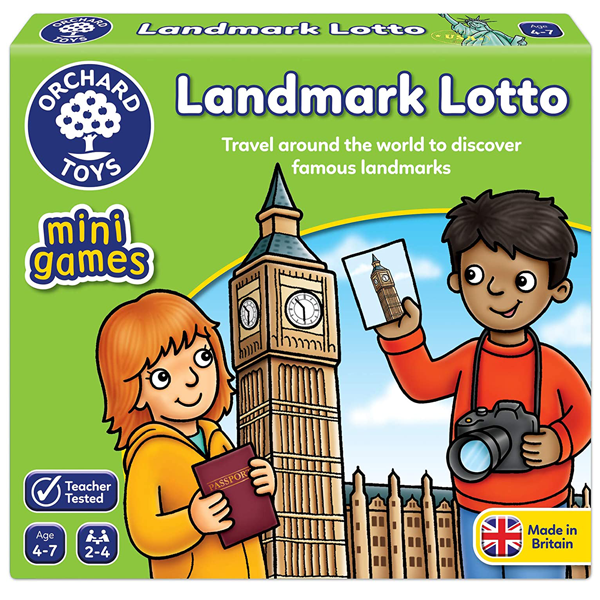 Orchard Toys Mini Games - Landmark Lotto