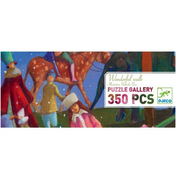 Djeco Puzzle Gallery - Wonderful Walk (DJ07612) - 350 pcs