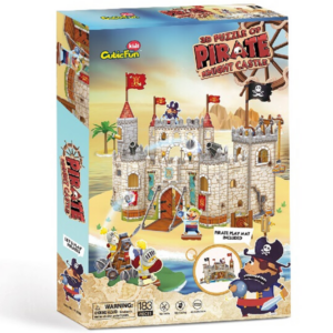 CubicFun Kids - Pirate Knight Castle (P833h)