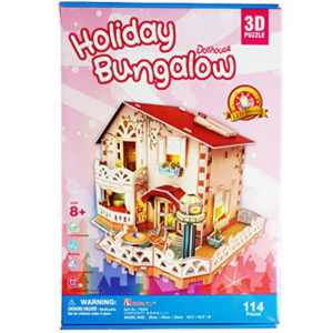 CubicFun - Holiday Bungalow Dollhouse (P634h)