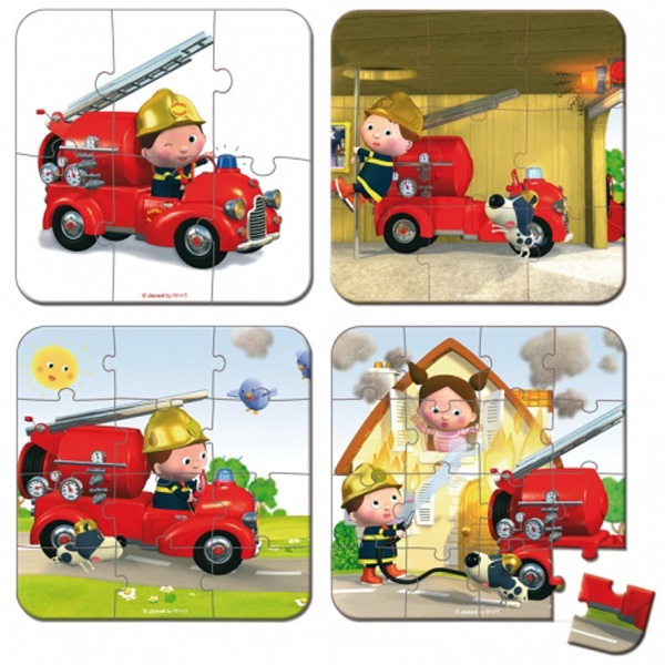 Janod - Leon's Truck Puzzle (J02882) - Image 2