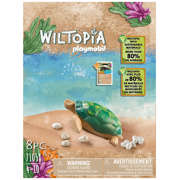 Playmobil Wiltopia - Giant Turtle (71058) - Image 3