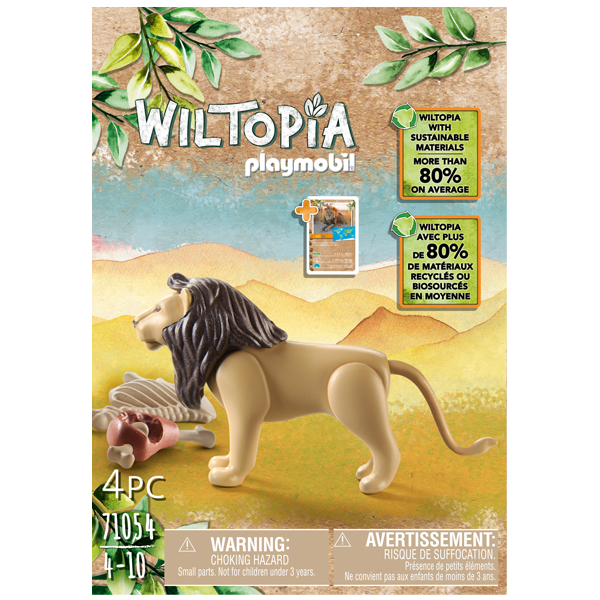 Playmobil Wiltopia - Lion (71054) - Image 3