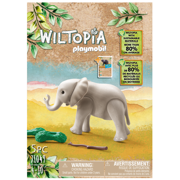 Playmobil Wiltopia - Young Elephant (71049) - Image 3