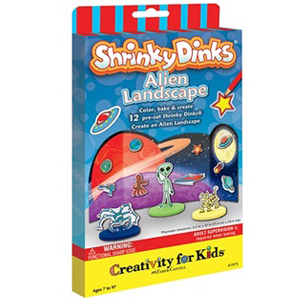 Creativity for Kids - Shrinky Dinks Alien Landscape