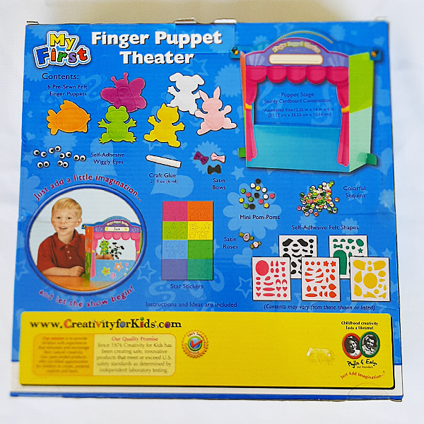Creativity for Kids - My First Finger Puppet Theatre - Image 2