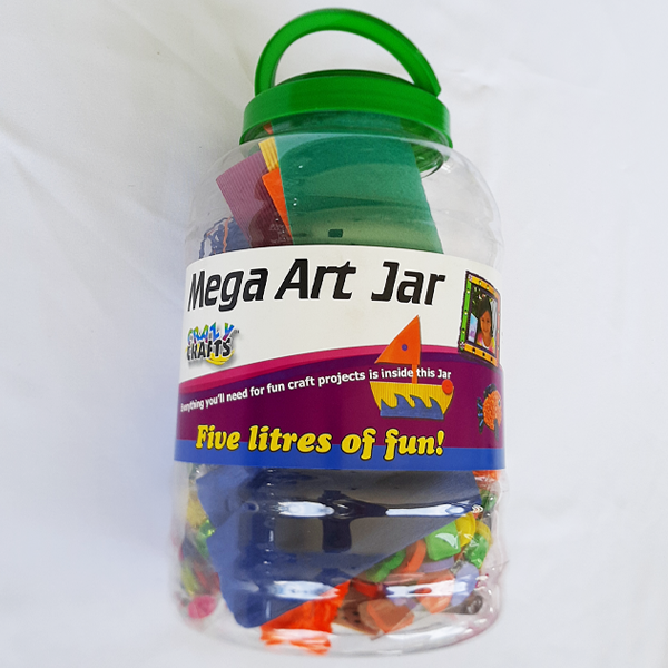 Crazy Crafts - Mega Art Jar