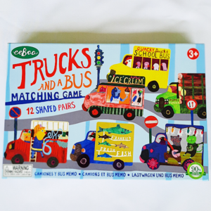 eeBoo - Trucks and a Bus Matching Game