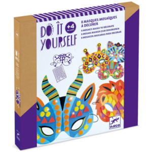 Djeco Do it Yourself (Mosaic Masks) - Jungle Animals (DJ07900)