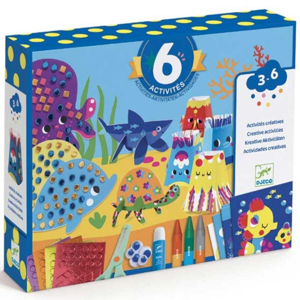 Djeco (arts and crafts - activity set) - Seaside Delights (DJ09294)