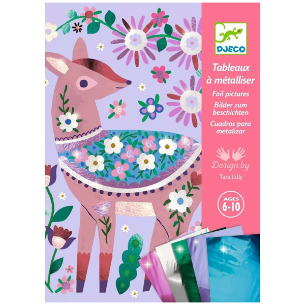 Djeco (arts and crafts - foil art) - Pretty Wood (DJ09519) - Image 2