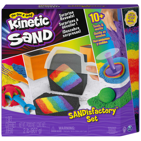 Spin Master - Kinetic Sand - Sandisfactory Set