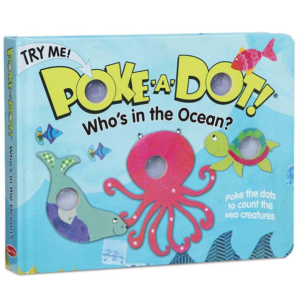 Melissa & Doug - Poke-A-Dot! Who's in the Ocean?