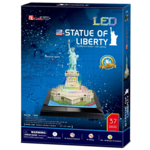 CubicFun - Statue of Liberty (USA) with LED lights (L505h)