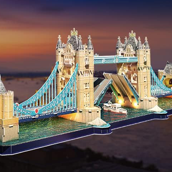 CubicFun - Tower Bridge (L531h) with LED - Image 6