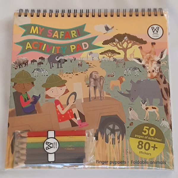 Pictures & Words - My Safari Activity Pad