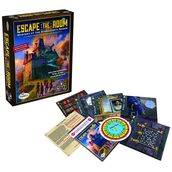 ThinkFun - Escape the Room - Mystery at the Stargazer's Manor - Image 2