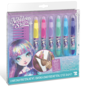 Nebulous Stars - Glitter Hair Chalk Pens