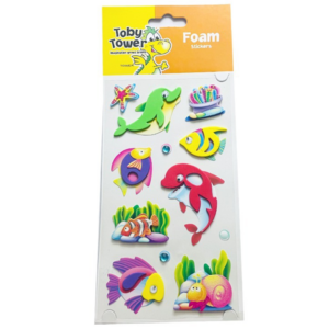 Toby Tower - Foam Stickers