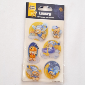 Toby Tower - Luxury 3D Transparent Stickers