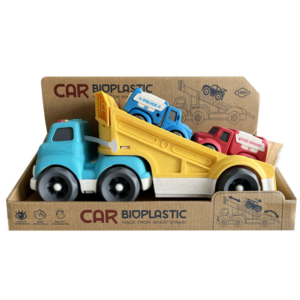 Bioplastic Car - Truck with Police Car and Ambulance