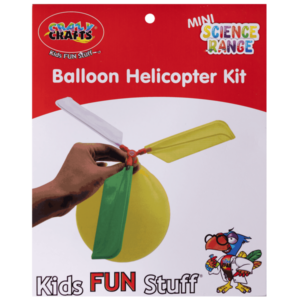 Crazy Crafts - Mini Science Range - Balloon Helicopter Kit