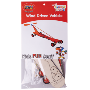 Crazy Crafts - Mini Science Range - Wind Driven Vehicle