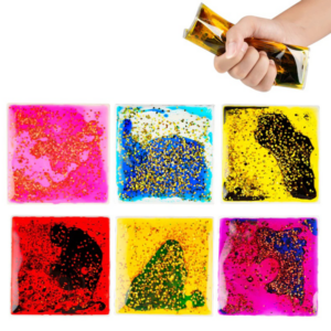 Liquid Sensory Toys - Squares