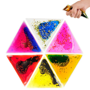 Liquid Sensory Toys - Triangles