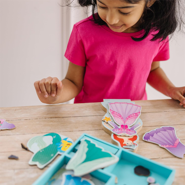 Melissa & Doug - Wooden Magnetic Dress-Up - Image 35