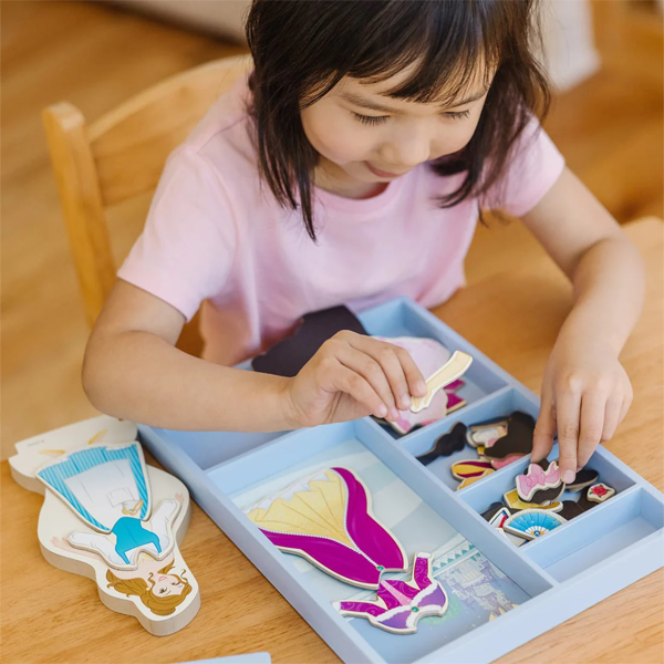 Melissa & Doug - Wooden Magnetic Dress-Up - Image 3