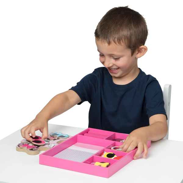 Melissa & Doug - Wooden Magnetic Dress-Up - Image 26