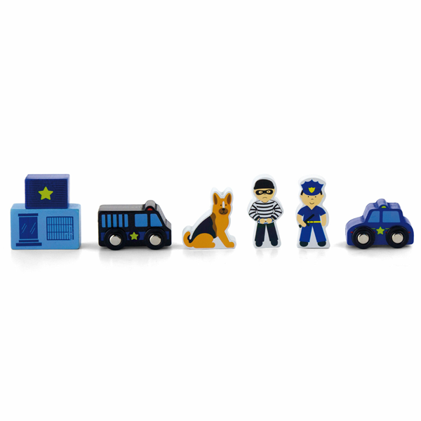 Viga - Train Set Accessory - Police Station - Image 3