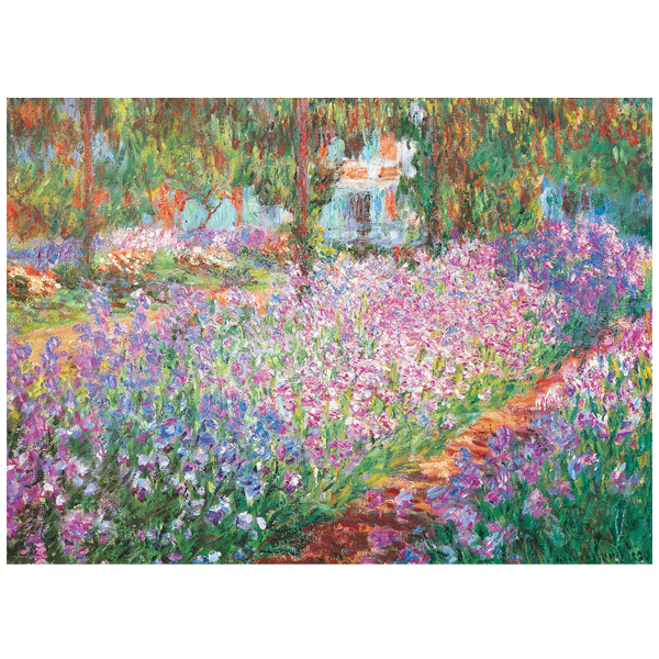 Eurographics - Monet's Garden by Claude Monet (2000 piece puzzle) - Image 2