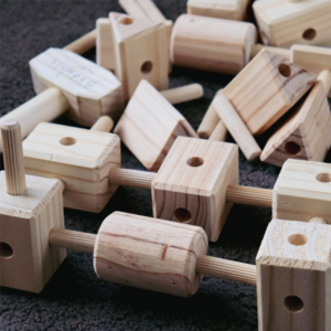 Stumped Wooden Toys - Dinky Mixed Blocks Set