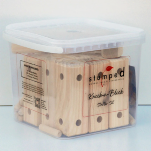 Stumped Wooden Toys - Knock-a-Block Starter Set