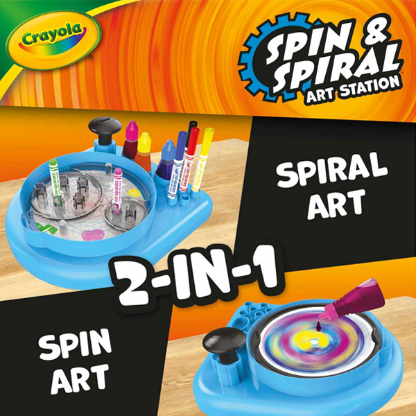 Crayola - Spin & Spiral Art Station - Image 7