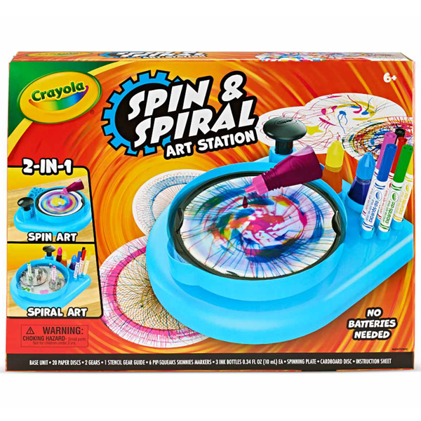 Crayola - Spin & Spiral Art Station
